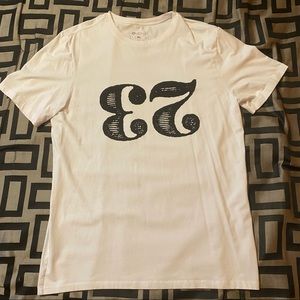 Lou Will “The 23” Ethika White Graphic Shirt Medium